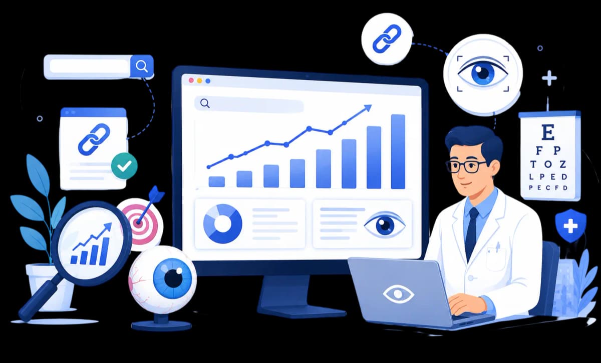 Ophthalmology SEO services improving search visibility and patient growth